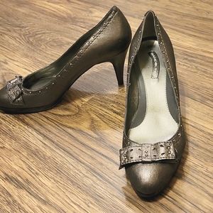 Bandolino, pumps, sz 10 - gunmetal gray